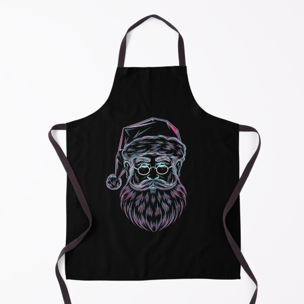 Item preview, Santa Outline Face - Futuristic Christmas Style designed and sold by GRABAPSHOP.