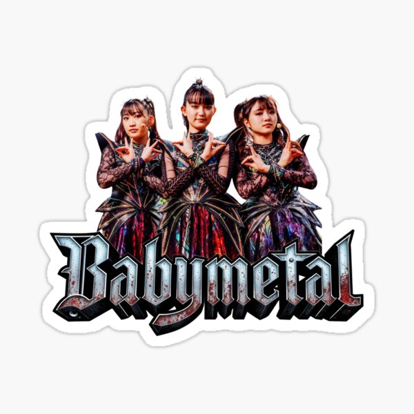 Item preview, BABYMETAL, J-Pop Metal, Fan Art Logo designed and sold by Burn-Ego.