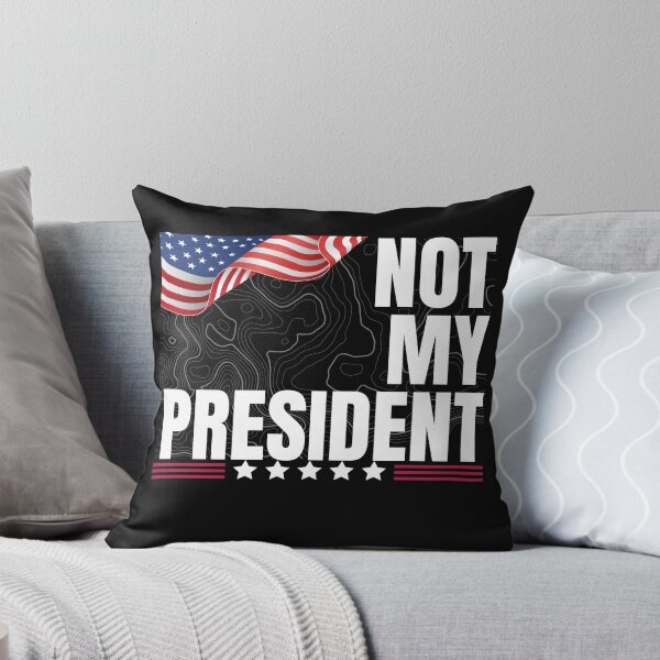Item preview, Not My President – Bold Political Statement hoodie designed and sold by mohamed357.