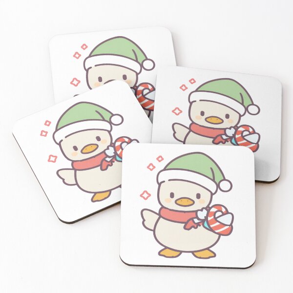 Item preview, Mint Green Christmas Duck Joy designed and sold by Spicex2.