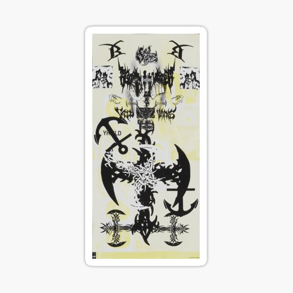 Item preview, BLADEE COLD VISIONS Anchor Black Front designed and sold by 3stars9.
