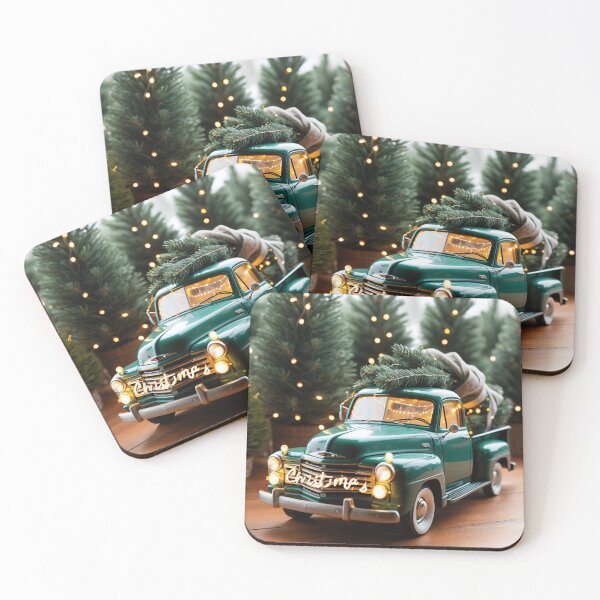 Item preview, Christmas pickup truck designed and sold by EDigitalStore.