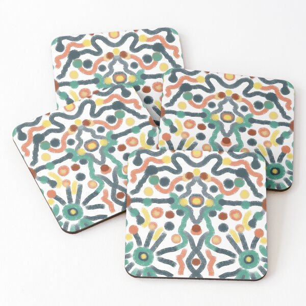 Item preview, Colorful folklore pattern, Slavic sorceress pattern, folklore patterns designed and sold by Dormitria.