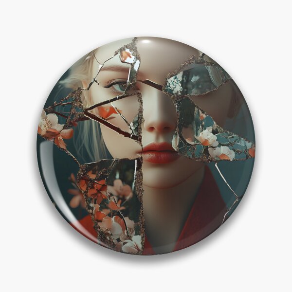 Item preview, Shattered Beauty designed and sold by AI-Only Creations.
