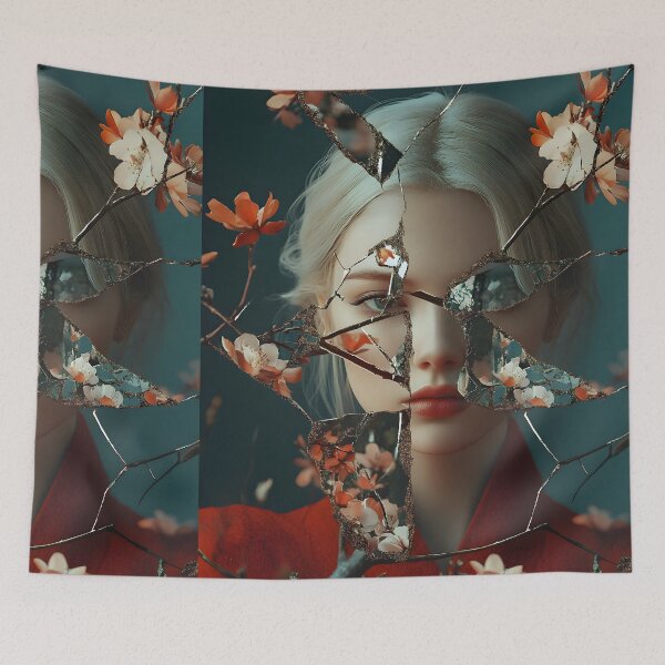 Item preview, Shattered Beauty designed and sold by AI-Only Creations.