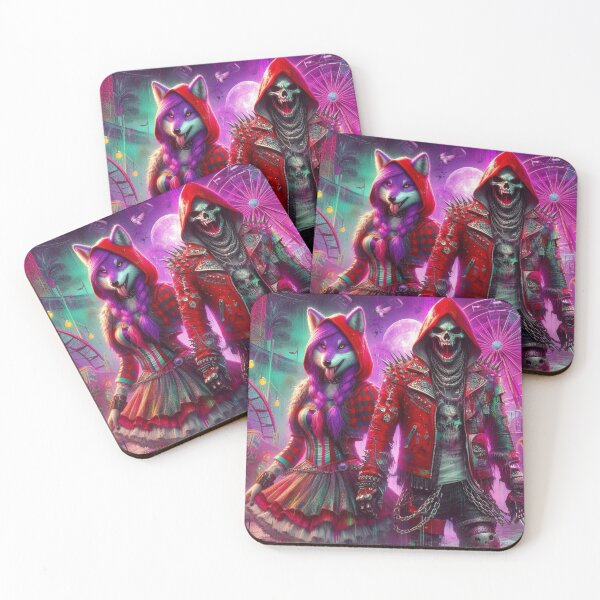 Item preview, Lobo en rojo designed and sold by RaF71PrO.
