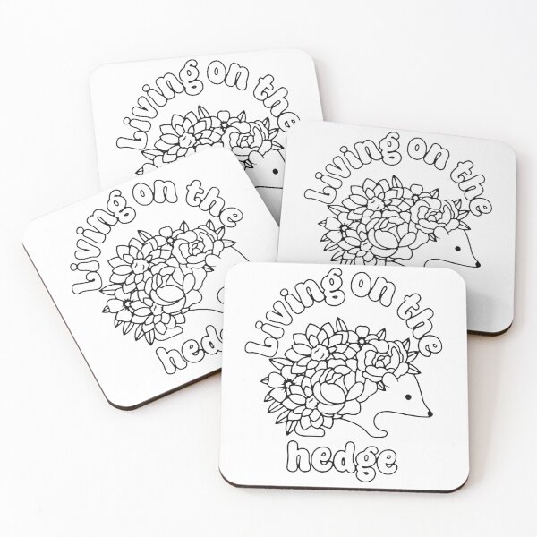 Item preview, Hedgehog living on the hedge designed and sold by pullatidack.