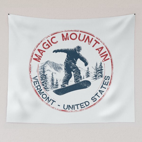 Item preview, Magic Mountain - Vermont - United States designed and sold by GoodOldVintage.