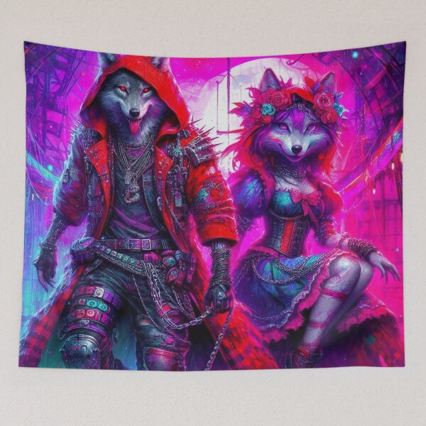 Item preview, Wolf in Red designed and sold by RaF71PrO.