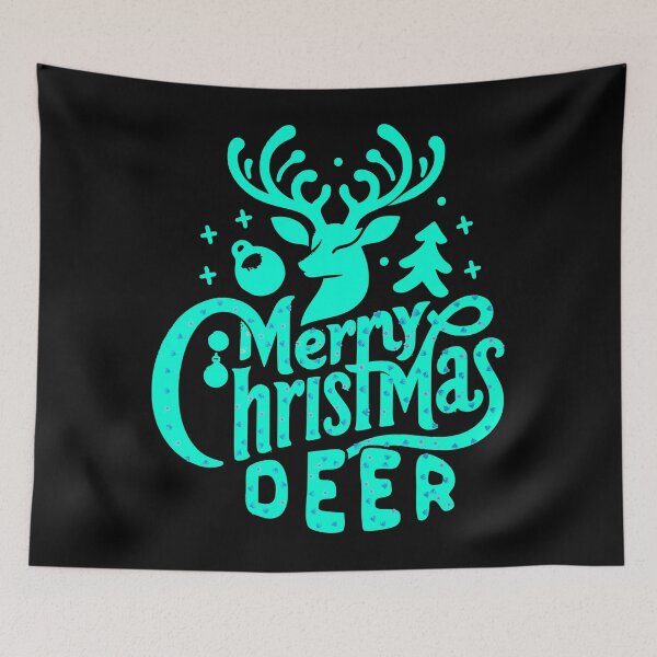 Item preview, Merry Christmas deer  designed and sold by creativerooney.