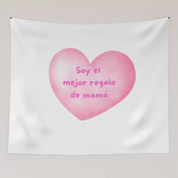 Item preview, Soy el mejor regalo de mamá, rosa designed and sold by I vizi di Bob.