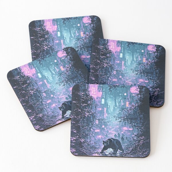 Item preview, Nighttime Forest Gathering designed and sold by PanoramaPrints.