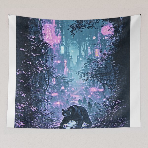 Item preview, Nighttime Forest Gathering designed and sold by PanoramaPrints.