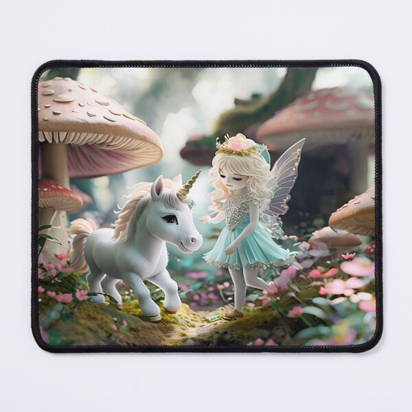 Item preview, Unicornio y hada en una luna en miniatura. designed and sold by Collection de trésors .