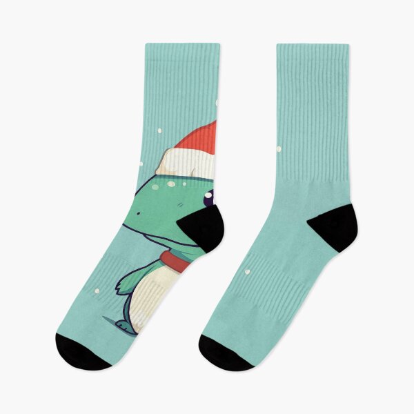 Item preview, Cute Christmas Dinosaur designed and sold by Rtymer.