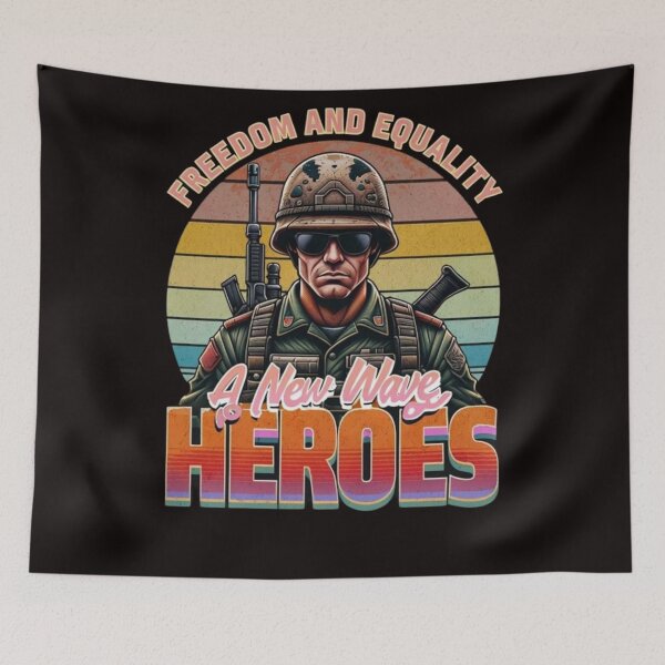 Item preview, A new wave of heroes  designed and sold by TEE-HQ.