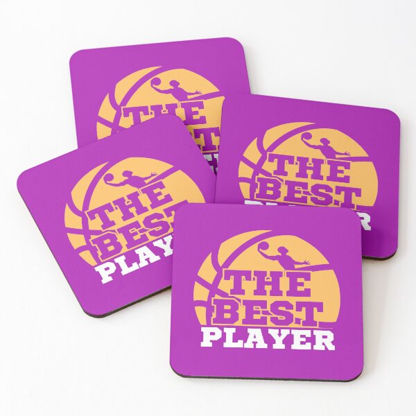 Item preview, The Best Player Basketball Typography design designed and sold by The magic  Yellow bus.