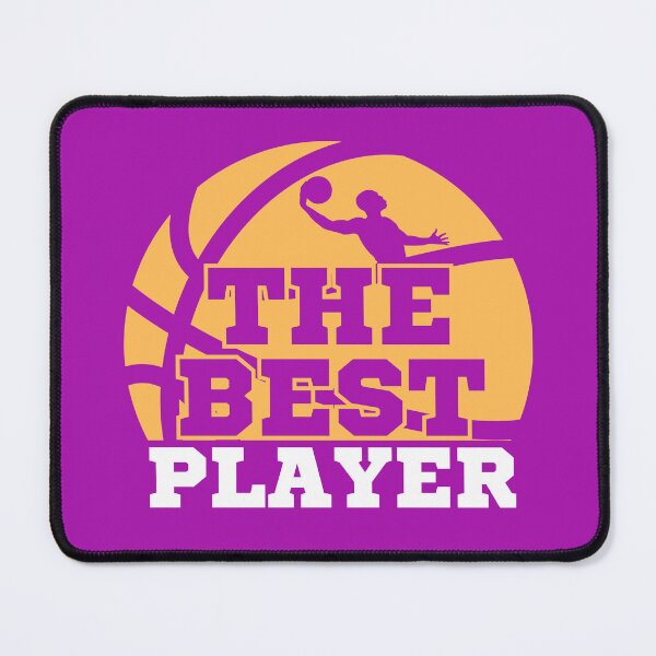 Item preview, The Best Player Basketball Typography design designed and sold by The magic  Yellow bus.