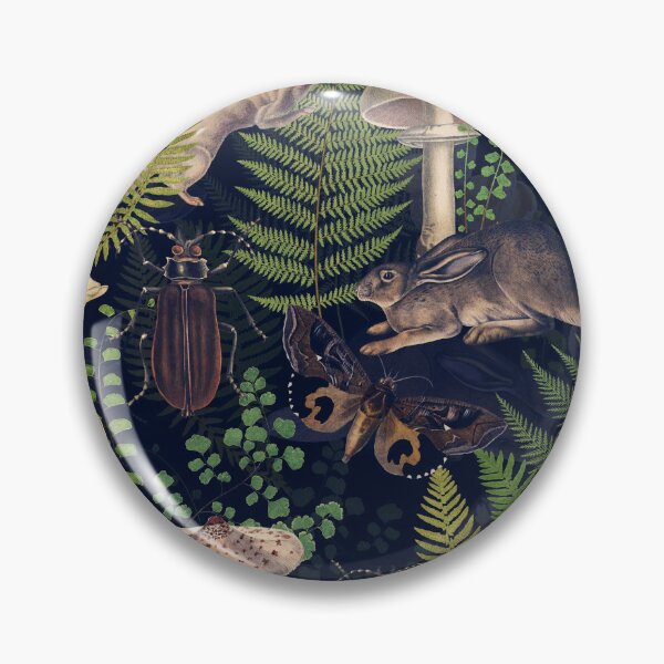 Item preview, Vintage Woodland Mystic Night Creatures  Nightgarden designed and sold by UtArt.