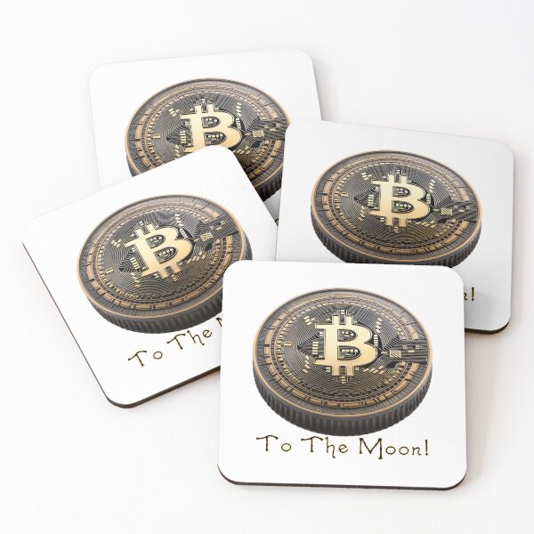 Item preview, Bitcoin to the Moon: Blast Off with Bold Crypto Art Gear! designed and sold by Ignorant-Artist.