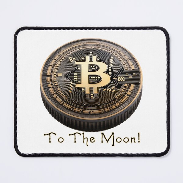 Item preview, Bitcoin to the Moon: Blast Off with Bold Crypto Art Gear! designed and sold by Ignorant-Artist.