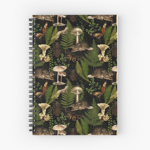 Item preview, Vintage Woodland Mystic Night Creatures Black Nightgarden designed and sold by UtArt.