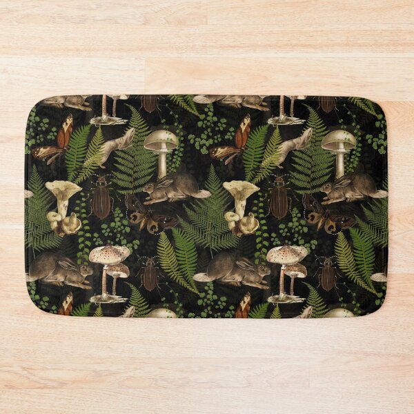 Item preview, Vintage Woodland Mystic Night Creatures Black Nightgarden designed and sold by UtArt.