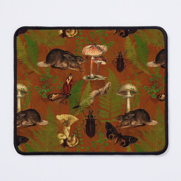 Item preview, Vintage Woodland Mystic Night Creatures - Copper Brown Nightgarden designed and sold by UtArt.