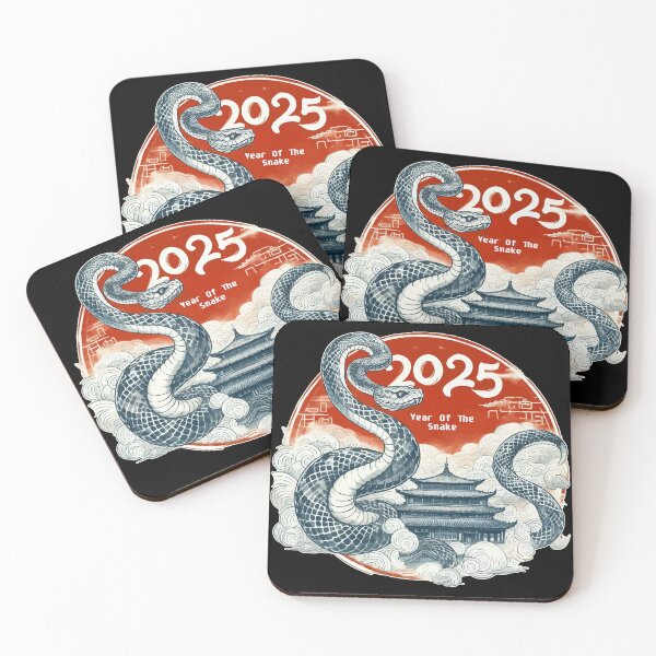 Item preview, Year Of The Snake 2025 Chinese Zodiac designed and sold by TomFrontierArt.