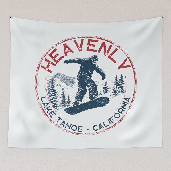 Item preview, Heavenly - Lake Tahoe - California - United States designed and sold by GoodOldVintage.