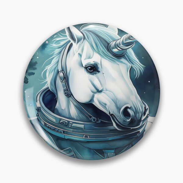 Item preview,  Unicorn Astronaut Exploring Space designed and sold by Collection de trésors .