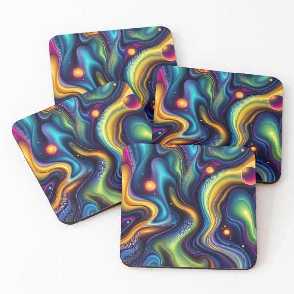 Item preview, A visually striking 3D background with chromatic aberration effects and layered textures, ideal for modern digital art and technology projects. designed and sold by AlwaysHome.