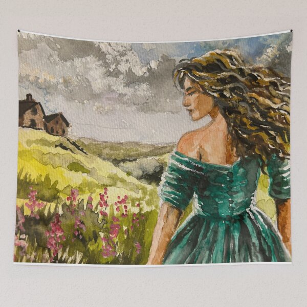 Item preview, Wuthering Heights designed and sold by TheArtCave.