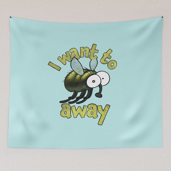 Item preview, Fly Away Funny Design designed and sold by SuRReal3D.