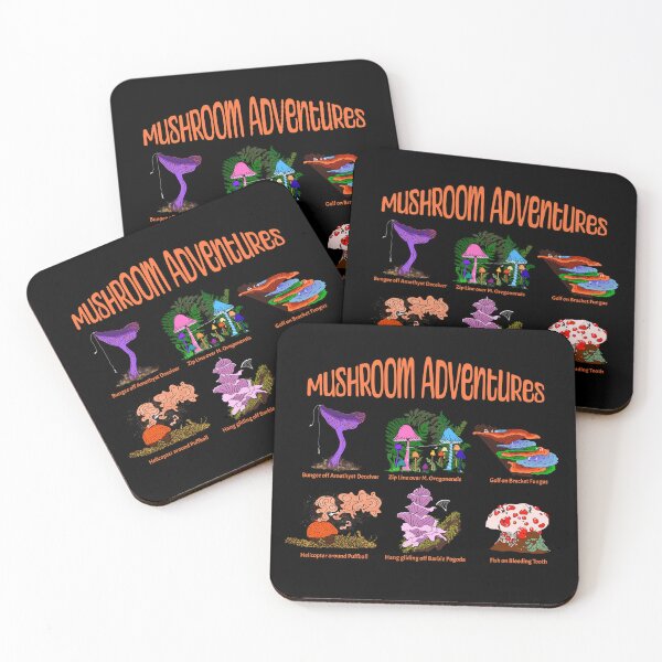 Item preview, Funny Mushroom Adventures designed and sold by HRSCreates.