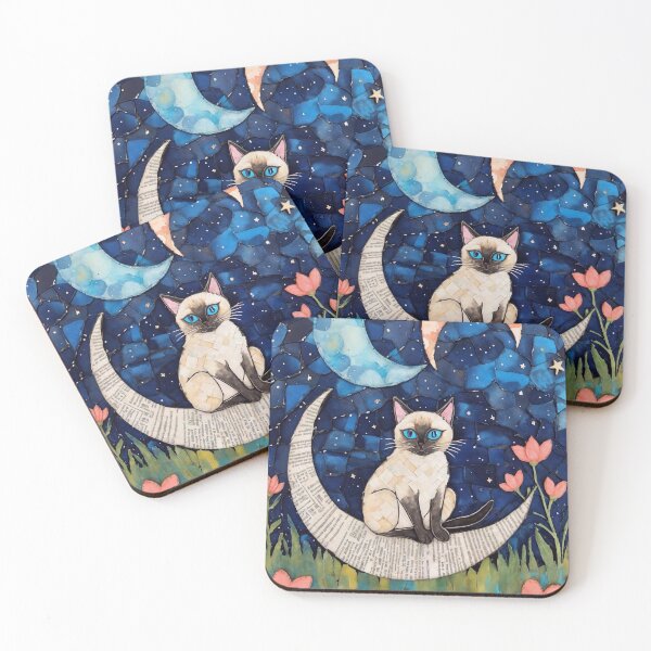 Item preview, Cat on the Moon designed and sold by M-Y-A-R-T-.