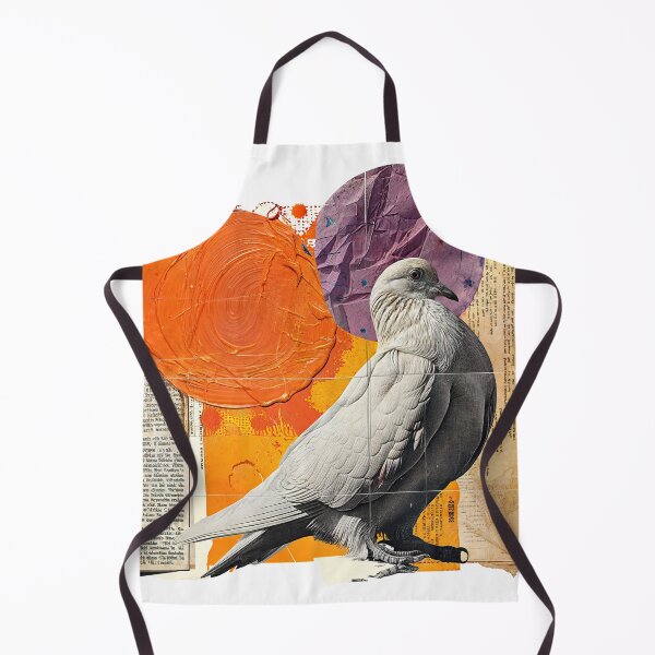 Item preview, Collage Wall Art T-shirt Design: WHITE PIGEON designed and sold by ForeverPrintsOK.