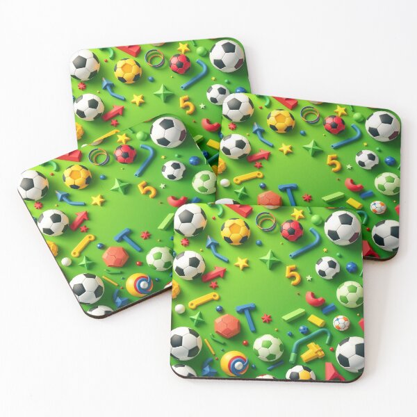 Item preview, An engaging 3D abstract background showcasing a football pitch layout with textured grass and vibrant lines, perfect for sports graphics and presentations. designed and sold by AlwaysHome.