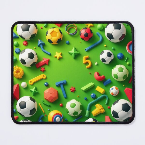 Item preview, An engaging 3D abstract background showcasing a football pitch layout with textured grass and vibrant lines, perfect for sports graphics and presentations. designed and sold by AlwaysHome.