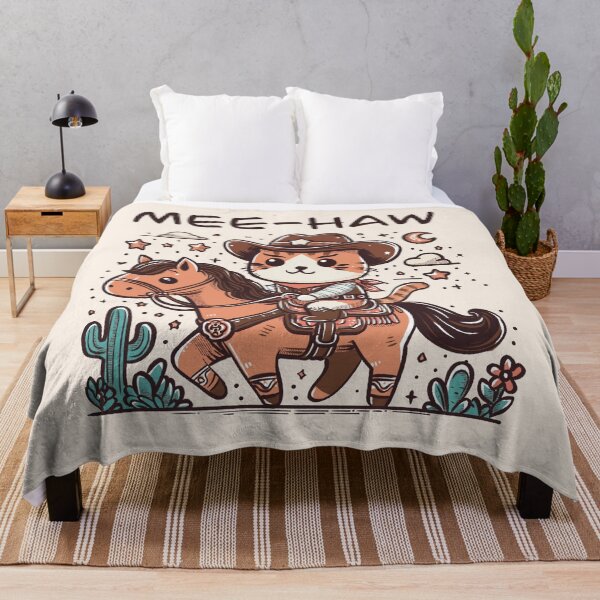 Item preview, Funny Cowboy Cat Shirt – Cute Western Kitty Gift – Meowdy Tee for Cat Lovers designed and sold by Animoodles.