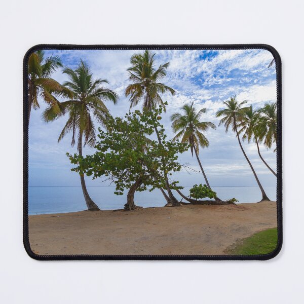 Item preview, Tall palm trees sway gently by the shoreline designed and sold by EyezWatchin.
