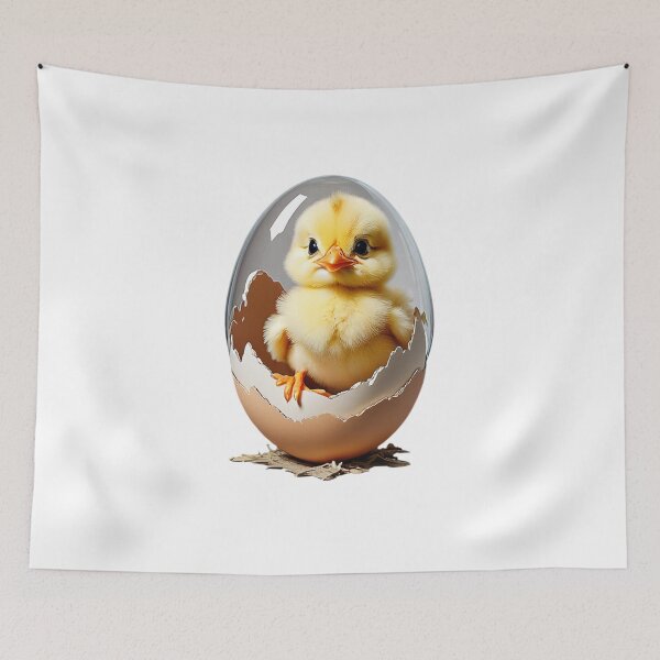 Item preview, Polluelo saliendo de un huevo designed and sold by Bunmigraphics .
