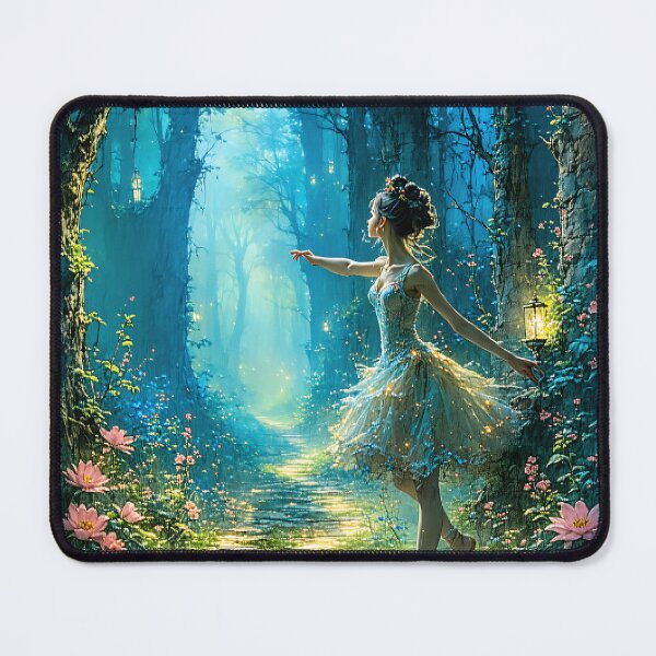 Item preview, Ballerina's Enchanted Path designed and sold by PanoramaPrints.