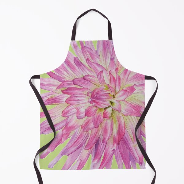 Artikelvorschau, Original Aquarell Rosa Chrysantheme entworfen und verkauft von Yarlseri.