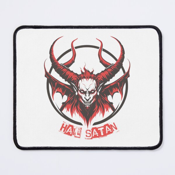 Item preview, Hail Satan: Embrace the Dark Side with Bold Devilish Art! designed and sold by Ignorant-Artist.