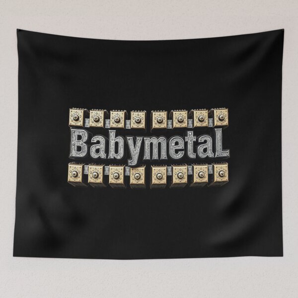 Item preview, BABYMETAL, Metal Blocks, Simple Logo designed and sold by Burn-Ego.
