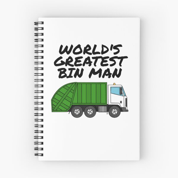 Item preview, World's Greatest Bin Man, Bin Lorry, Garbage Truck designed and sold by doodlerob.