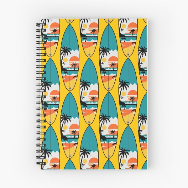 Item preview, Palm Tree Paradise – Retro Surfboard Sunset Design designed and sold by Tuczykson.