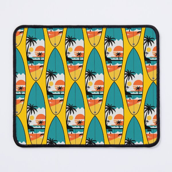 Item preview, Palm Tree Paradise – Retro Surfboard Sunset Design designed and sold by Tuczykson.
