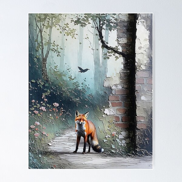 Item preview, Fox's Mystic Gaze designed and sold by PanoramaPrints.